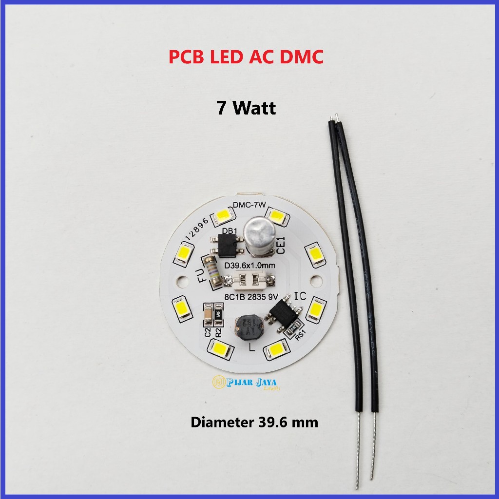 Jual PCB LED AC DMC 5 7 9 12 15 18 20 25 30 40 50 Watt Lengkap PCB ...