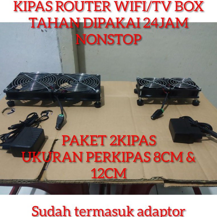 Jual Kipas fan pendingin router WiFi STB set top tv box bok fulset ...