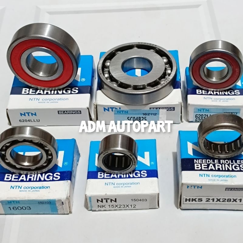 Jual SCO4B25+HKS21x28x10+NK15x23x12+6204+6202+16003 (Paket 6AITEM ...