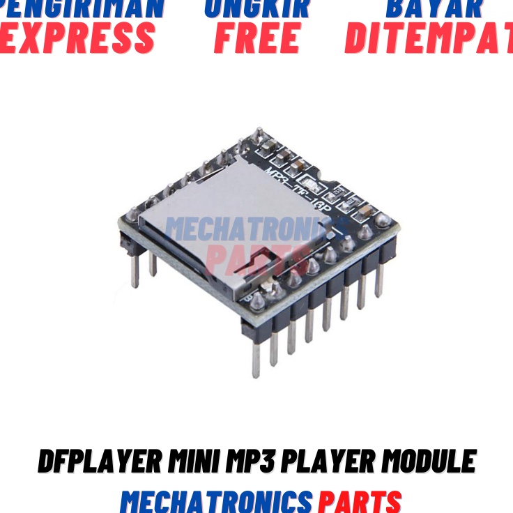 Jual DFPLAYER DF PLAYER MINI MP3 PLAYER MODULE FOR ARDUINO MP3 TF 16P ...