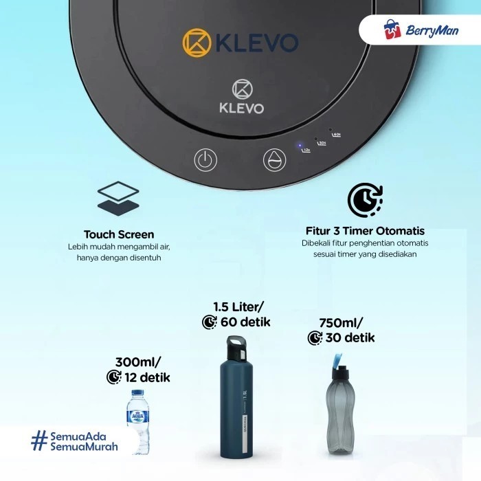 Jual M302 KLEVO KL-WP04 POMPA AIR GALON MEJA OTOMATIS PREMIUM ELEKTRIK ...