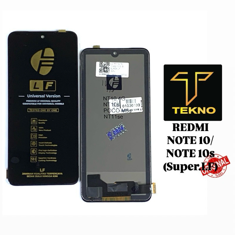 Jual Lcd redmi note 10/note 10s (super lf) fullset | Shopee Indonesia