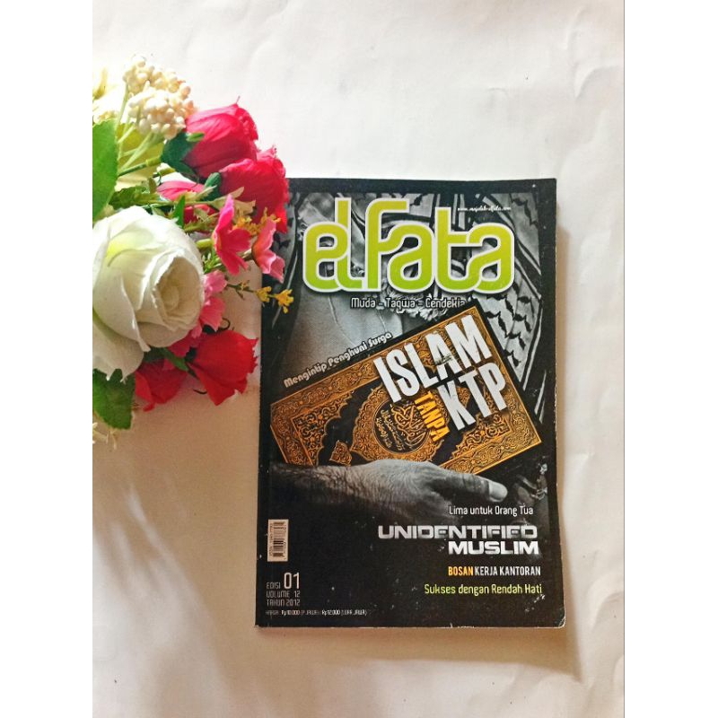 Jual Majalah Elfata Edisi Islam KTP ||Preloved||Bekas | Shopee Indonesia