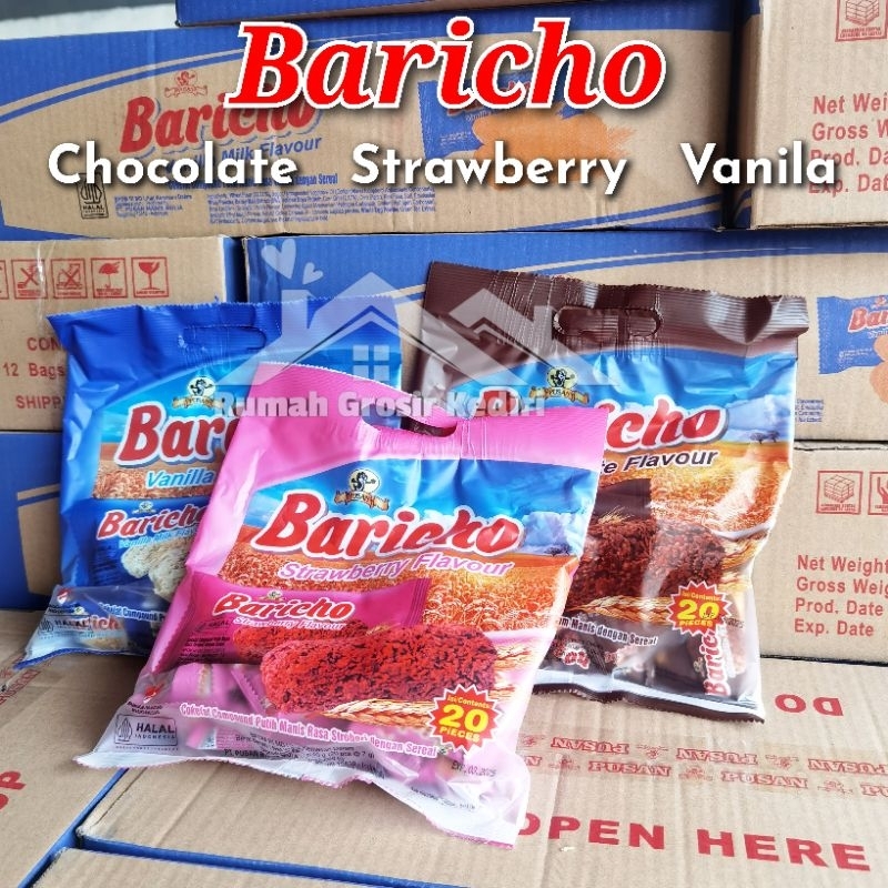 Jual Baricho Oat Snack Sereal dengan 3 Variant Rasa 1 Pack isi 20pcs ...