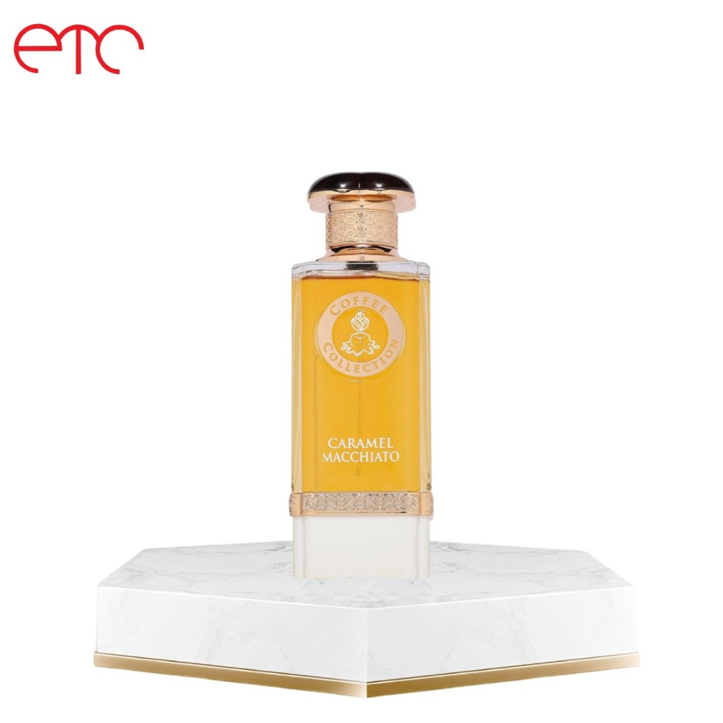 Eau De Parfum Fragrance World - Caramel Macchiato - 100 Ml - Collection Café