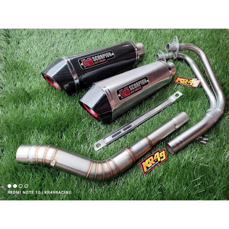 Jual KNALPOT RACING BASS EMPUK PNP NINJA R25 MT25 CBR 250RR Z250 ...