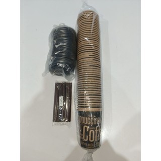 Jual PAPER CUP MOTIF 8 OZ 240 ML/TUTUP PAPER CUP/SEDOTAN (ISI 50 PCS ...