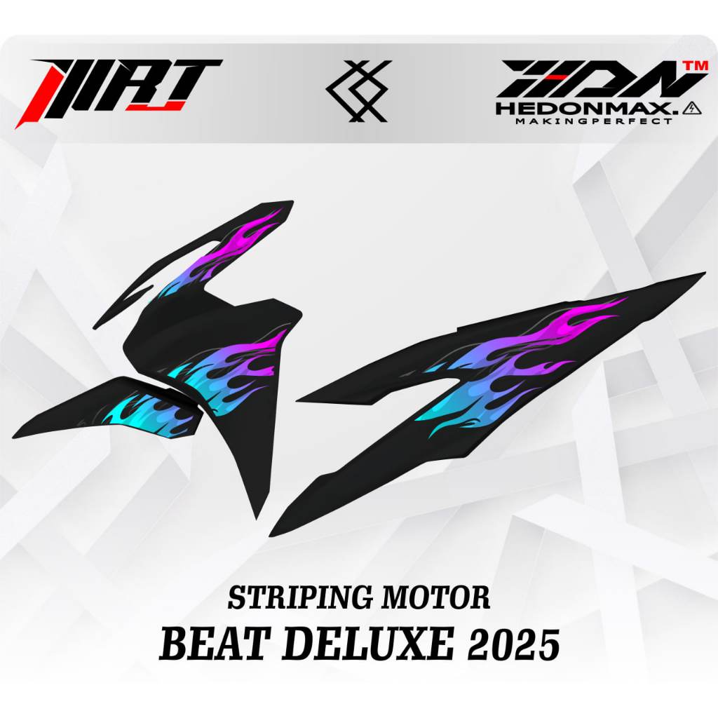 Jual Striping Beat 2024 - Stiker Transparan Beat Deluxe/Street New 2024 ...