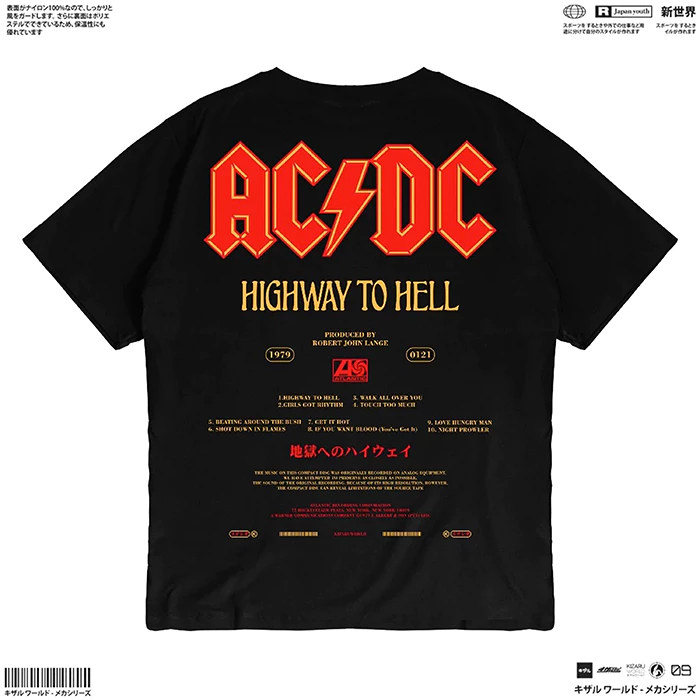 Kaos Band ACDC JOJO'S BIZARRE ADVENTURE