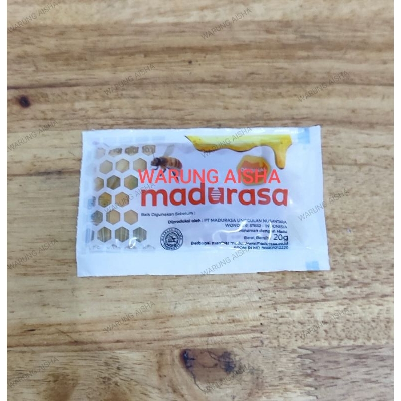 Jual Madu Rasa Madurasa Original Sachet 20 gr | Shopee Indonesia