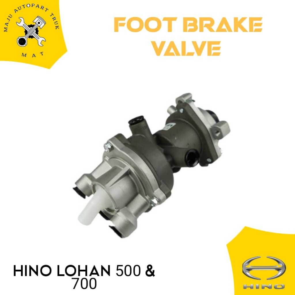 Jual Foot Brake Valve Pedal Rem Hino Lohan 500 & 700 Wabco OEM 47160 ...
