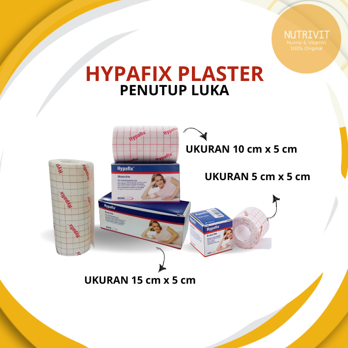 Jual Hypafix SEMUA UKURAN Plester Luka Rol Non Woven ORI | Shopee Indonesia