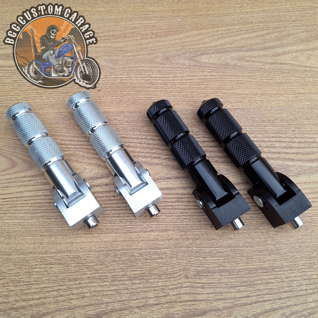 Jual Motorcycle Foolding Foot peg . Footstep / Jalu Step Lipat Import ...