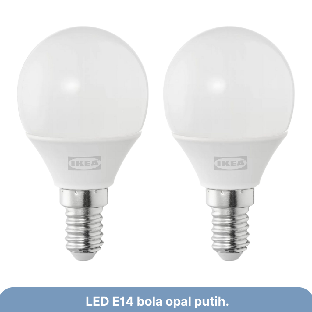 Jual Bohlam led e14 250 lumen, bulat putih opal | Shopee Indonesia
