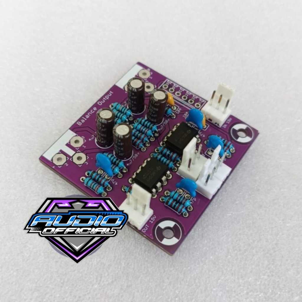 Jual OUTBAL Output Balance Stereo PCB Double Layer FR4 | Shopee Indonesia