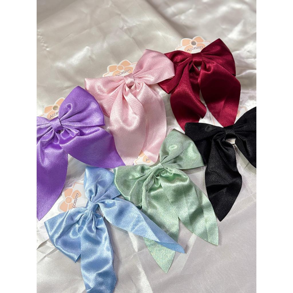 Jual JEPIT RAMBUT PITA BLINK JEPIT RAMBUT CLIP PITA KAIN SATIN 12CM ...