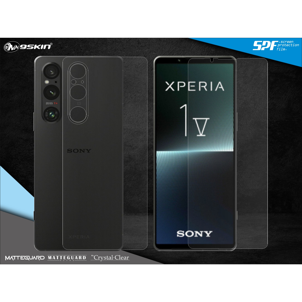 Jual 9Skin Sony Xperia 1 Mark 5 V Clear Glosi Matte Guard & Screen ...