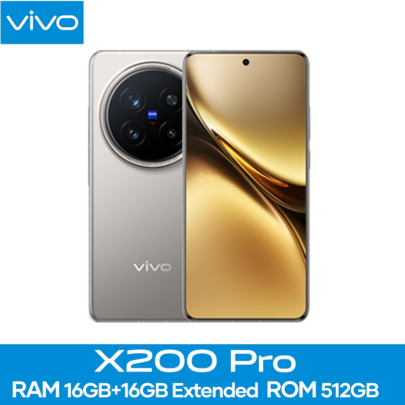 Jual Vivo X200 Pro 5G 16/512GB 16+16GB Extended RAM NFC 4K