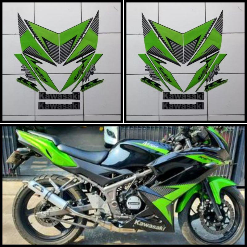 Jual STIKER STRIPING LIS LES POLET PLAT PLISIR BODY MOTOR KAWASAKI ...