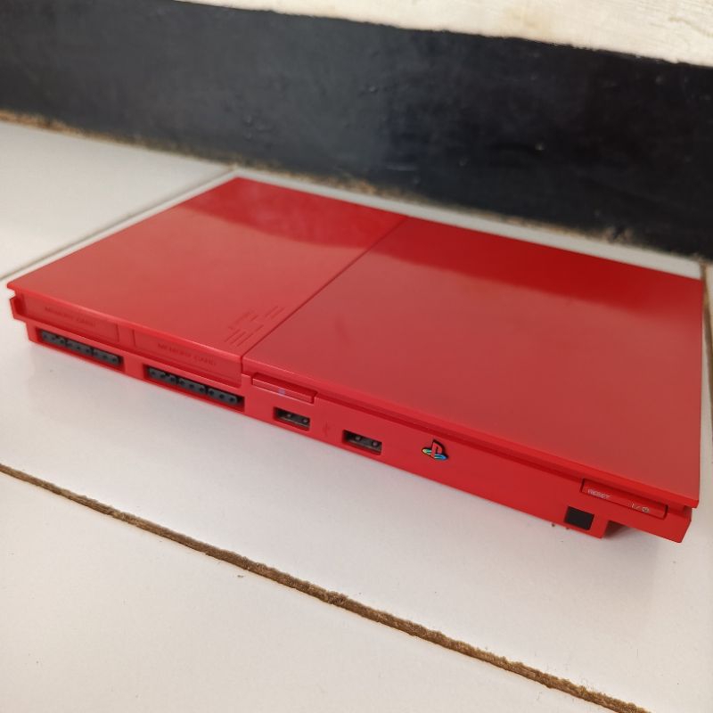 Jual PS2 LIMITED EDITION CANIBAR RED ORI SONY HDD 320 GB | Shopee Indonesia