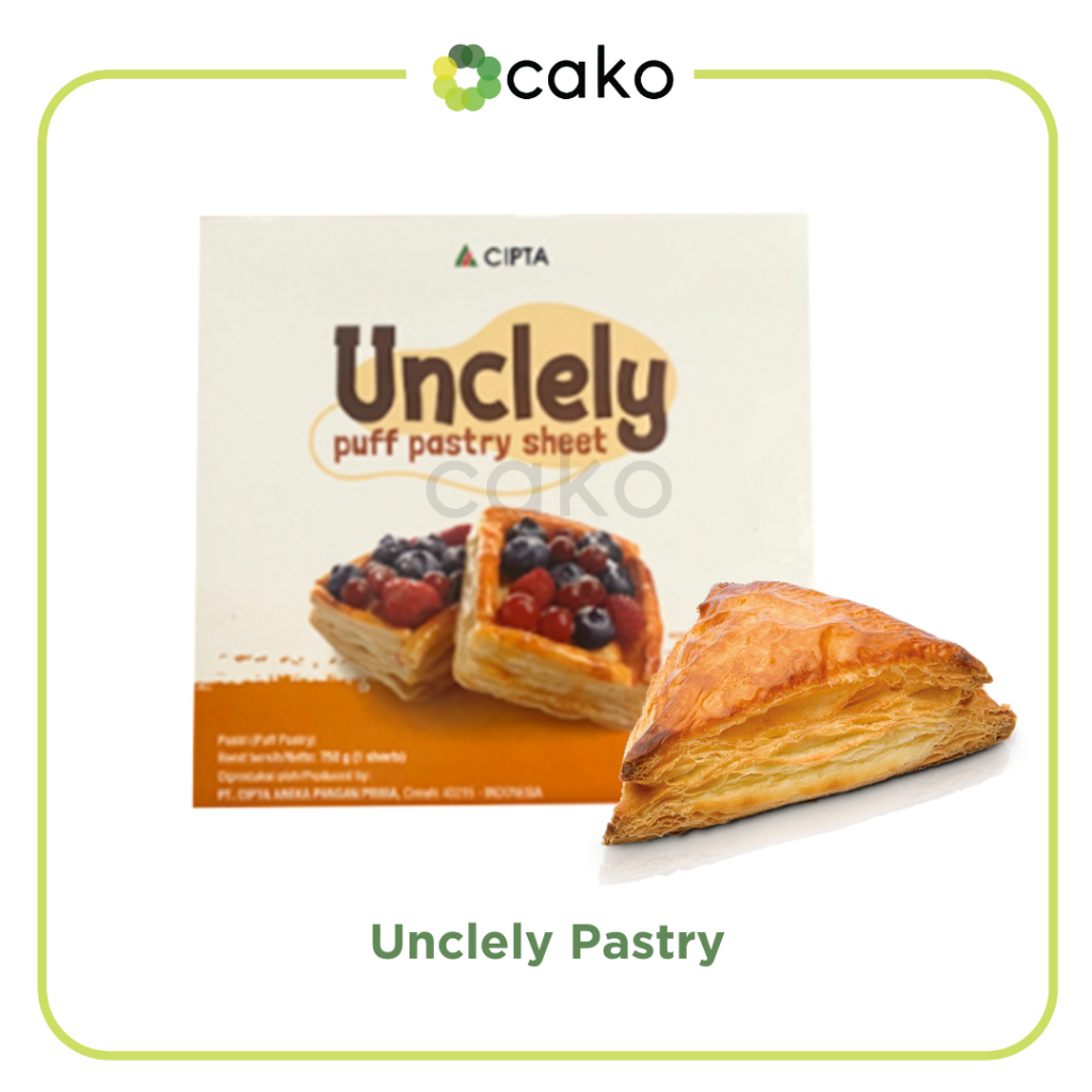 Jual Unclely Puff Pastry Sheet 750gr / Pastry Lembar Instan (Khusus ...