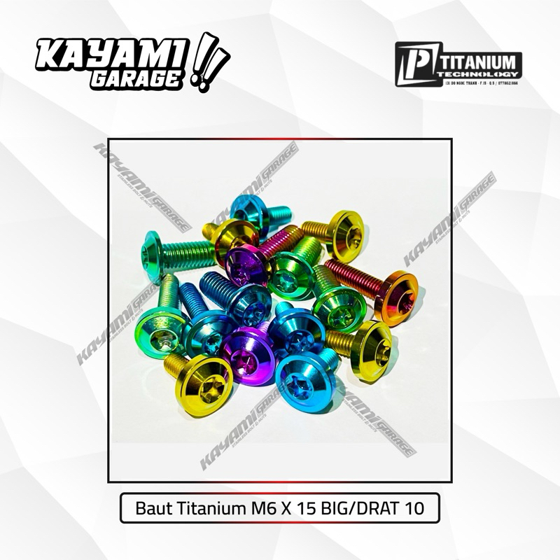 Vite M6x35 Mm, Esagonale Con Flangia Titano Oro Anodizzato - Foto 5