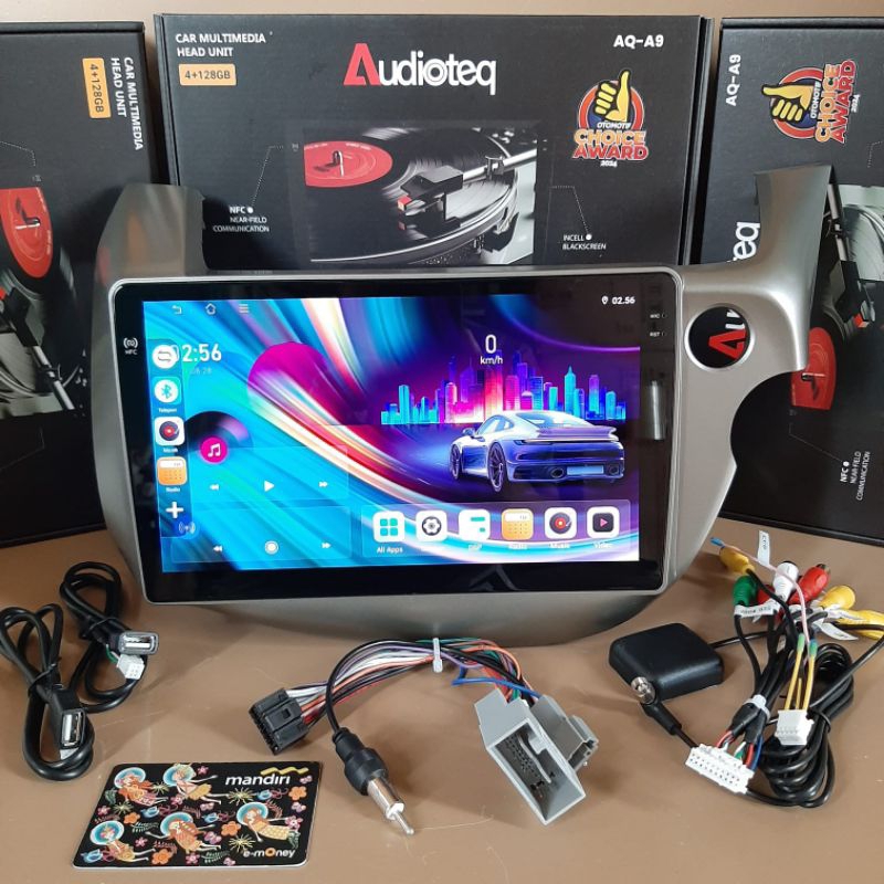 Jual Head Unit Android 10 Inchi Honda Jazz 2008 - 2013 AUDIOTEQ Ram 4/ ...
