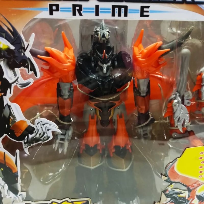 Jual mainan action figureTransformer prime beast hunter predaking ...