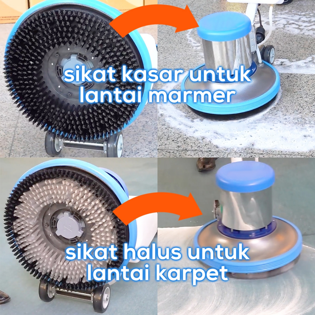 Jual Mesin Poles Lantai / Floor Polisher Machine BF522 | Shopee Indonesia