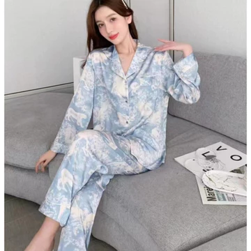 Piyama Satin Wanita Import Baju Tidur Satin Cp Pp