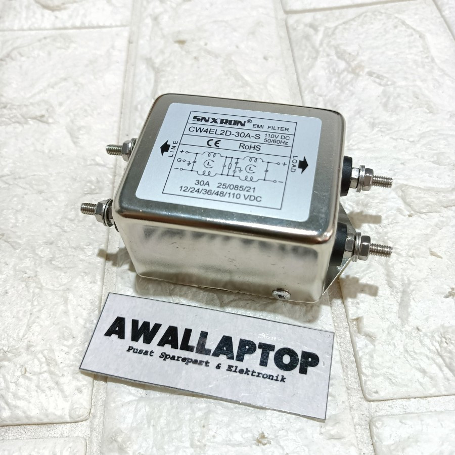 Jual cw4el2 cw4el2d 30a emi filter 30A ac 220v filter arus listrik EMI ...