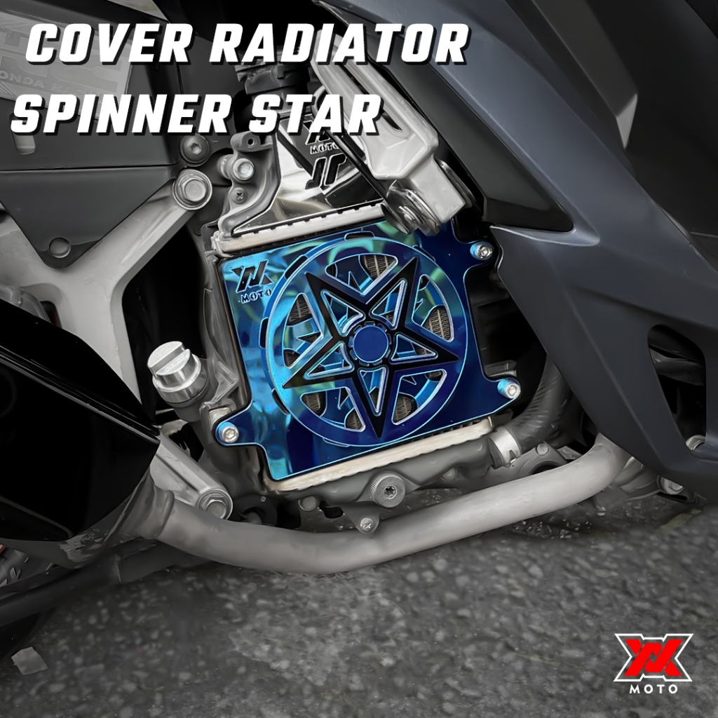 Jual AVMOTO Cover Radiator Spinner Bintang STAR Vario Nmax Aerox Lexi ...