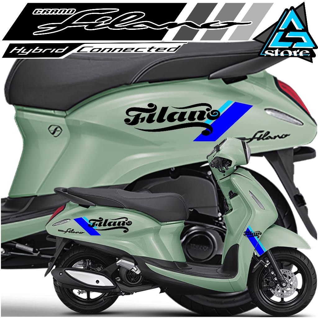 Jual CUTTING STICKER/STIKER GRAND FILANO/FL.486/STRIPING GRAND FILANO ...