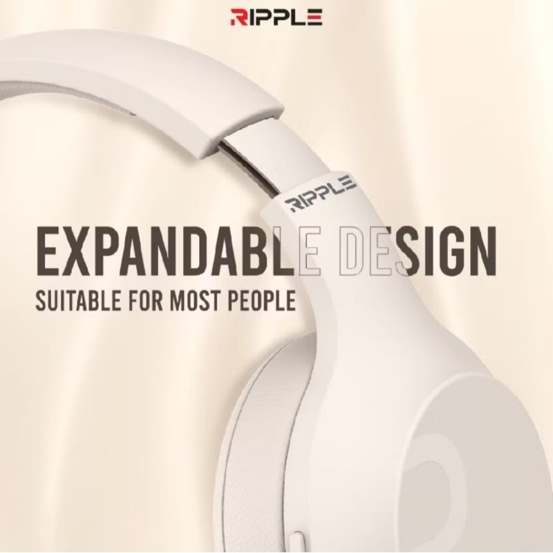 Jual Ripple Headphone Bluetooth RHB-A007 Noice Reduction High Quality ...