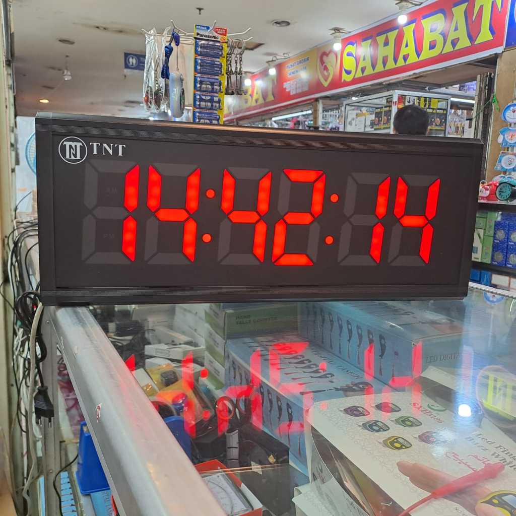 Jual Jam Digital Led Merah JUMBO TNT 4818 | Shopee Indonesia