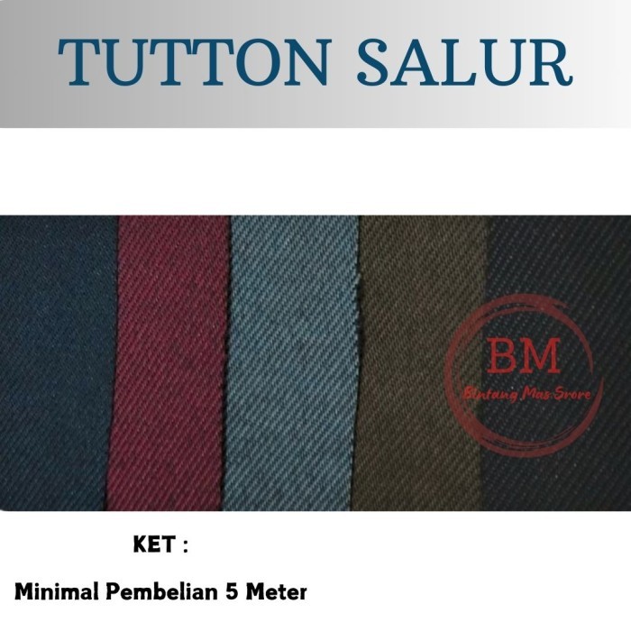Jual Bahan tas Tutton Salur Meter | Shopee Indonesia