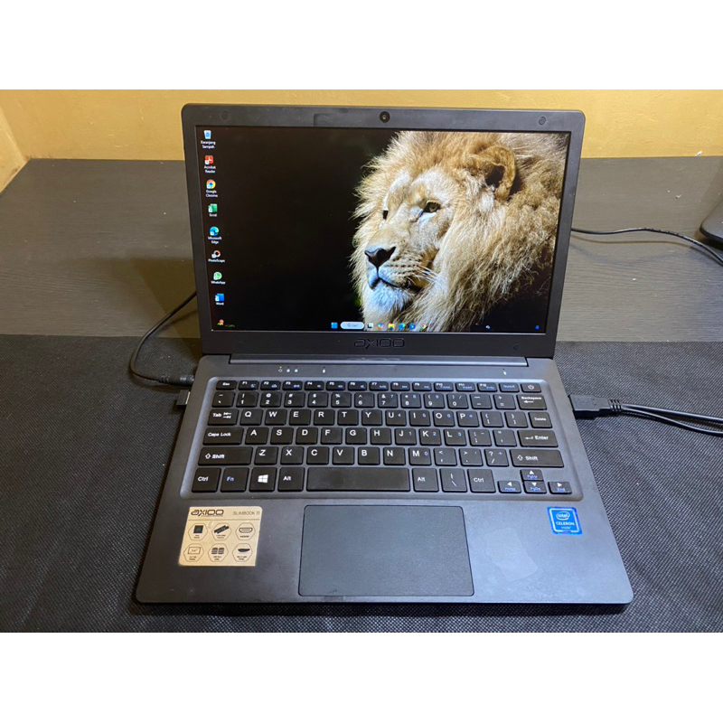 Jual LAPTOP-NOTEBOOK AXIOO SLIMBOOK 11 6GB RAM 256 SSD M.2 11.6 Inch ...