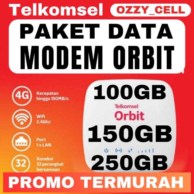 Jual MODEM ORBIT Promo Termurah Paket Data Modem ORBIT Telkomsel Proses ...