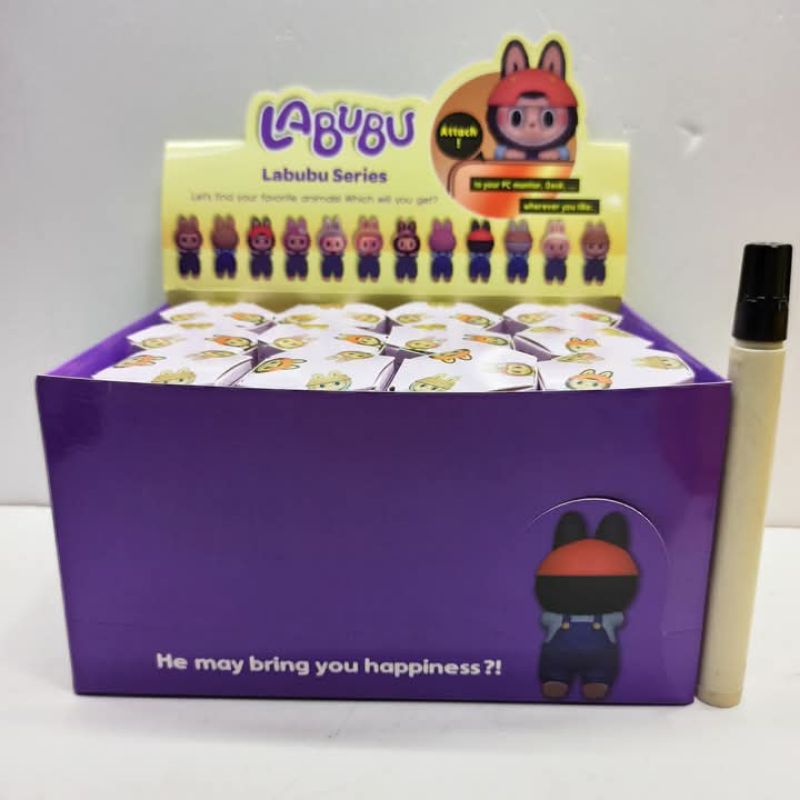 Jual mainan action labubu la bu bublind boxdetail bagusdijual satuan ...
