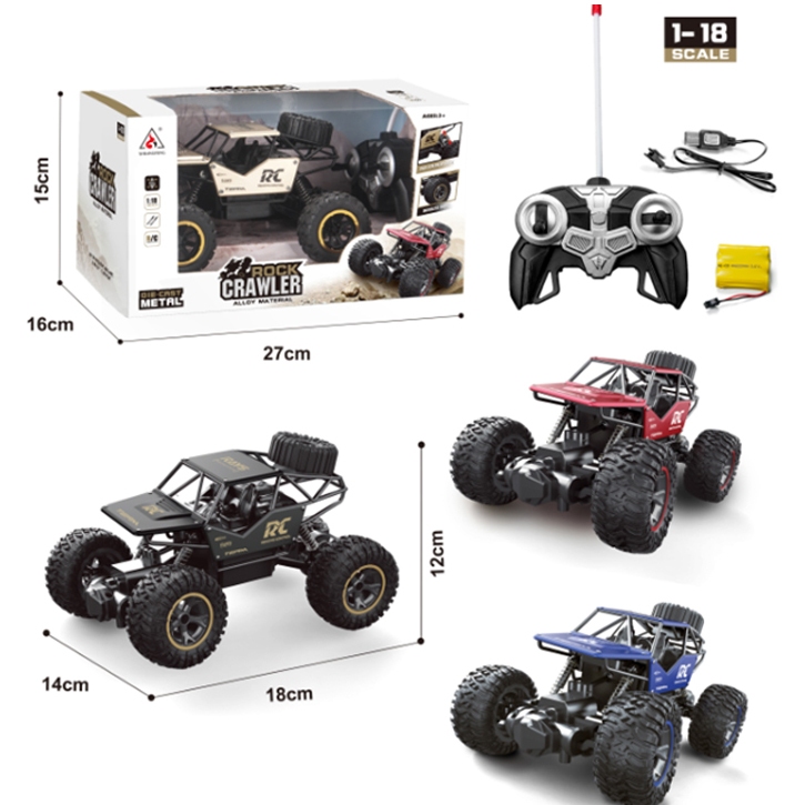 Jual RC Remote Mainan Mobil Remote Control Rock RC Crawler Offroad ...