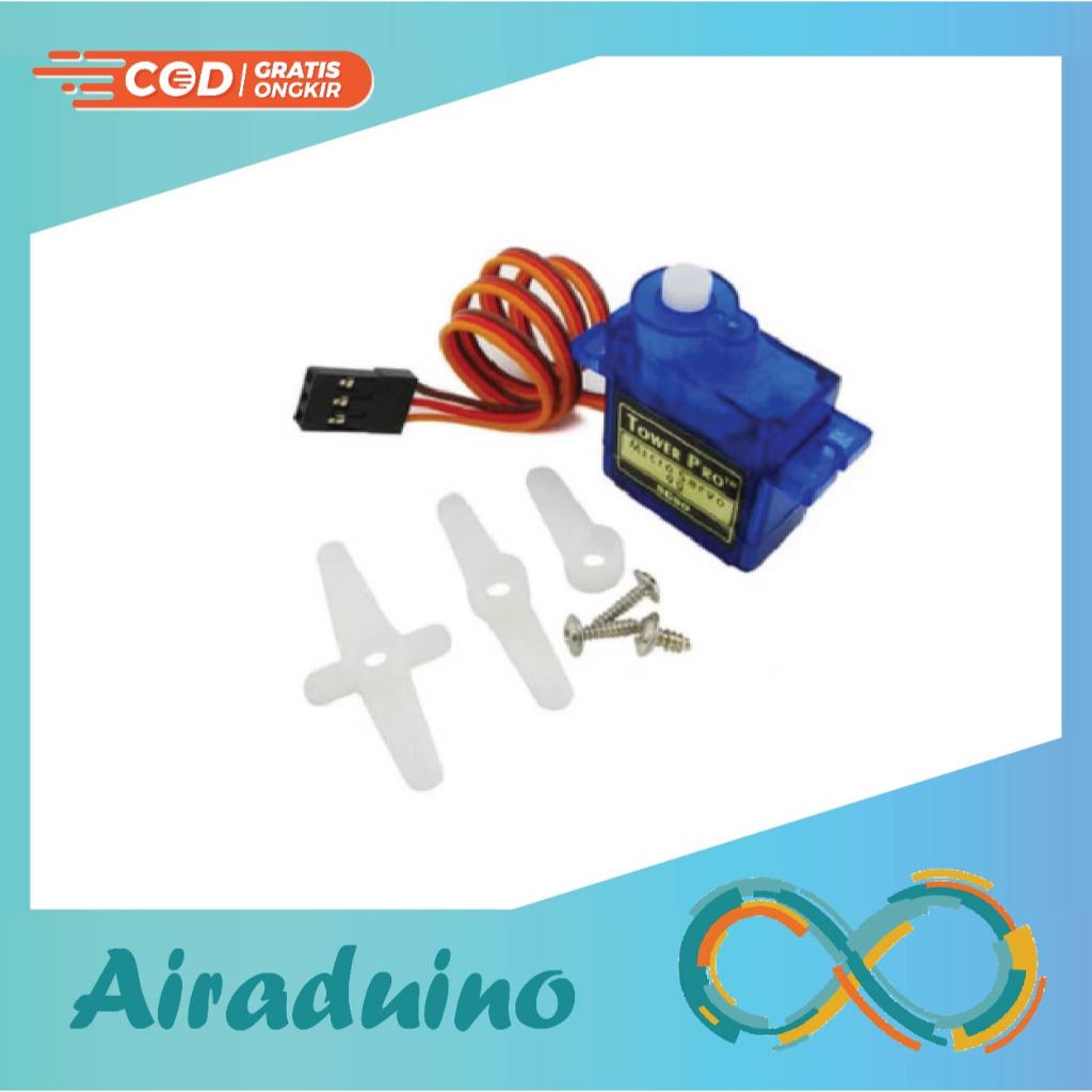 Jual Micro Servo Motor SG90 Tower pro sg90 towerpro sg-90 SG90-9G ...