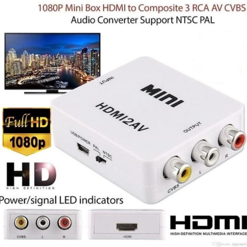 Jual M-Tech HDMI to VGA Converter Box | Shopee Indonesia
