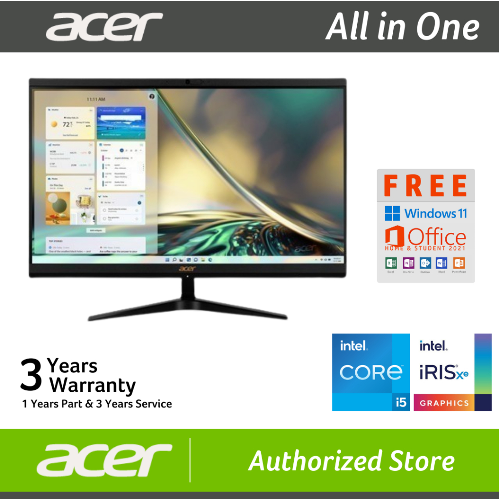 Écran LCD D'origine Acer Pour Aspire C27-1700 - Réf. KL.2700I.F10 - 27" Full HD - Neuf