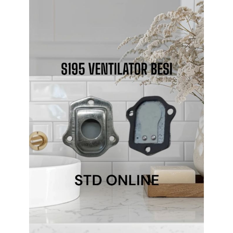 Jual S195 Ventilator besi / Air breather BESI mesin Dong feng | Shopee ...