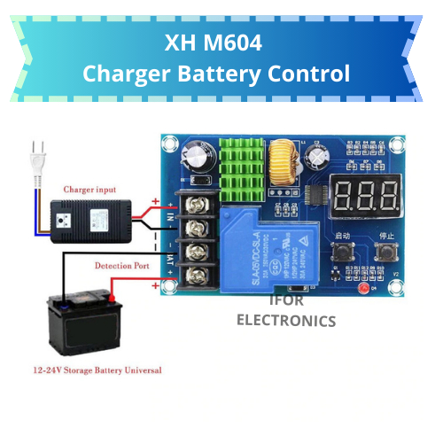 Jual Battery Charger Control XH-M604 Protection Baterai Charger DC 6v ...