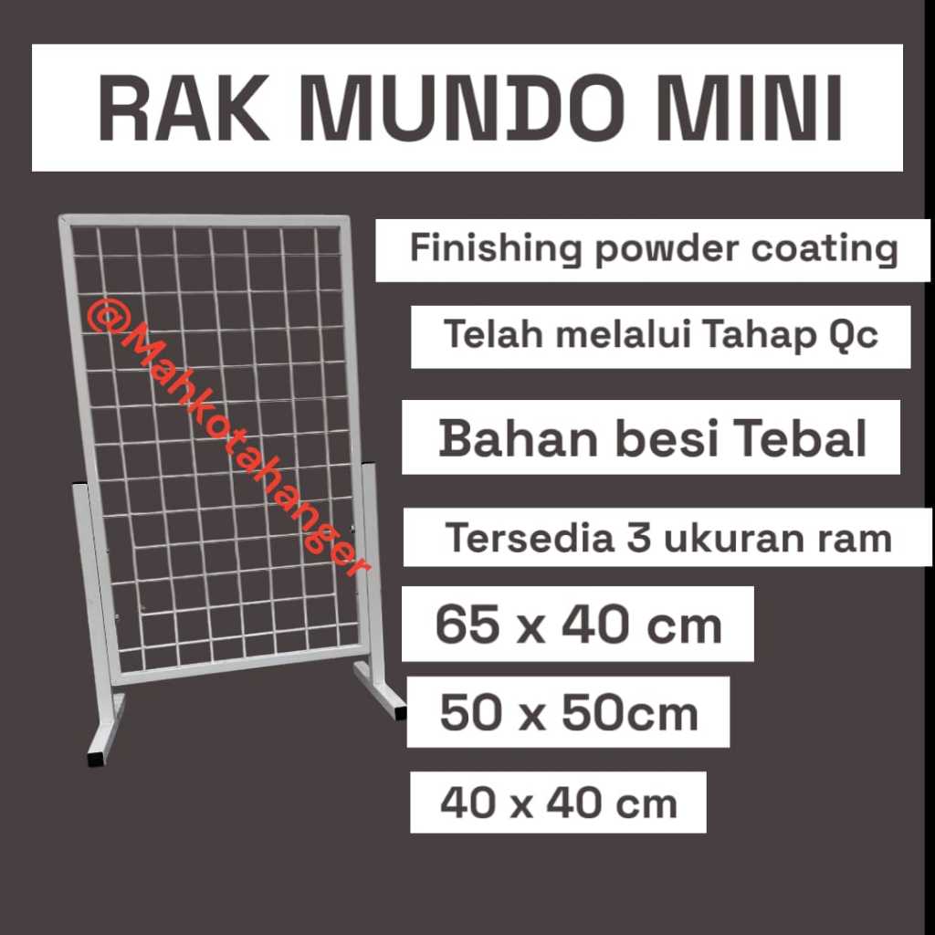 Jual RAK MUNDO MINI/RAK DISPLAY ETALASE/MINI LOKET DISPLAY | Shopee ...