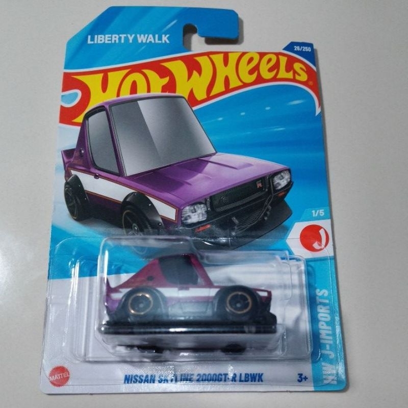 Jual Hot Wheels Nissan Skyline 2000GT-R LBWK Tooned Lot B 2025 | Shopee ...