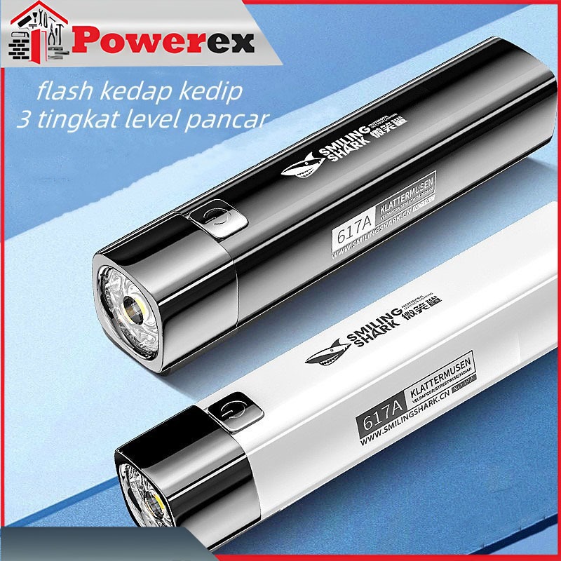 Jual Senter mini LED ORIGINAL Super Terang /senter Jarak jauh paket ...
