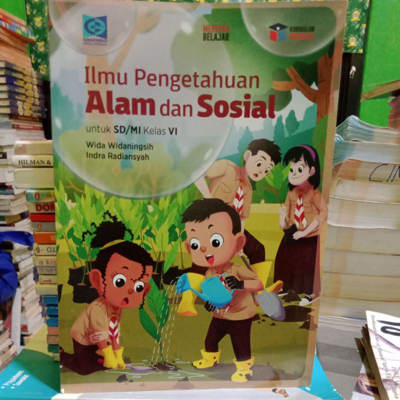 Jual ILMU PENGETAHUAN ALAM DAN SOSIAL UNTUK KELAS 6 SD | Shopee Indonesia