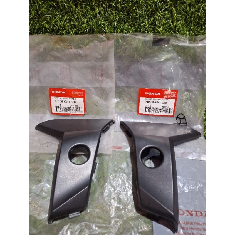 Jual cover tutup dudukan step guard L R pivot honda revo100 revo 100 ...